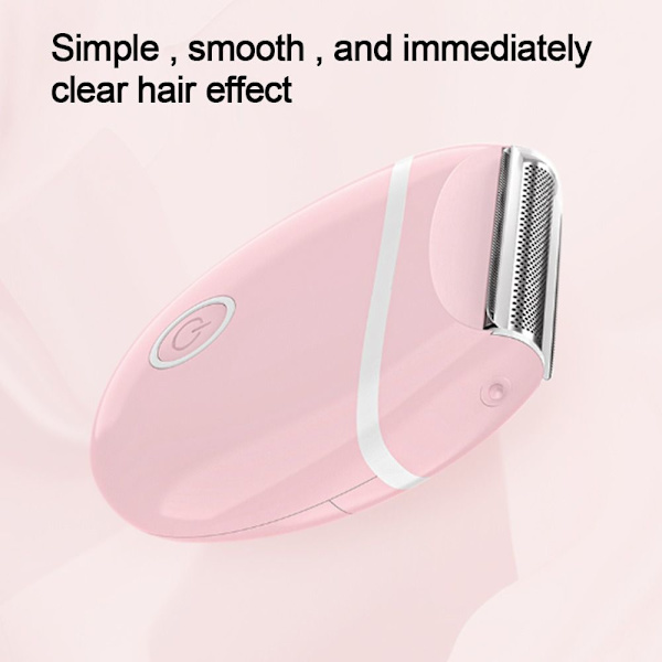 Epilator Shaver Hårfjerningsværktøj PINK Pink