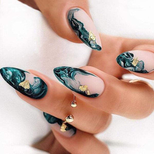 Almond Fake Nails False Nail 4 4 4