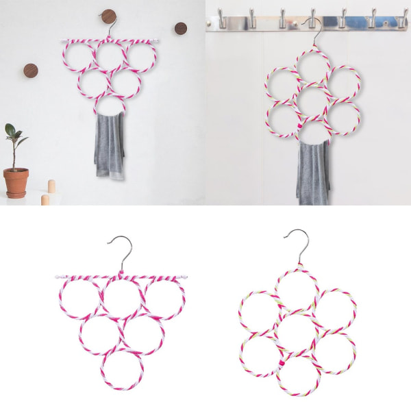 Huiviteline Huivinpidike 7 LOOP HUIVINPIDIKE 7 LOOP HUIVI 7 loop scarf holder