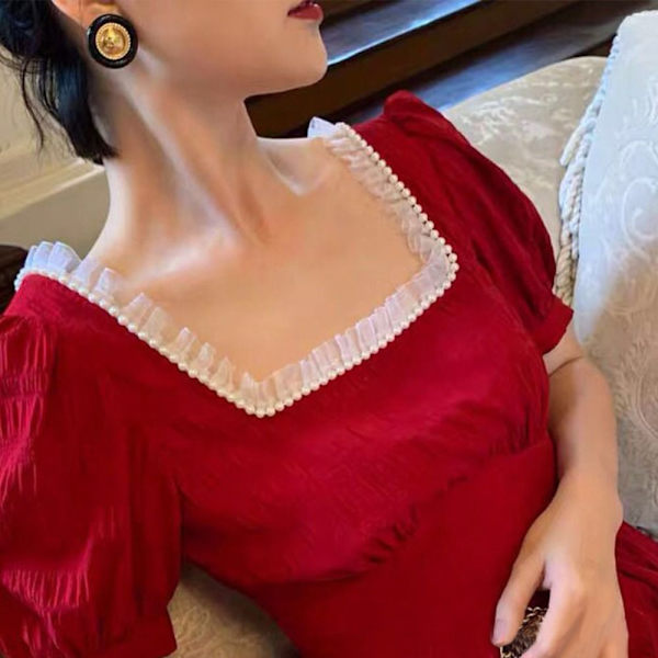 Käsin ommeltu Pearl Pearl Braid Lace Nauha VALKOINEN DOUBLE white double