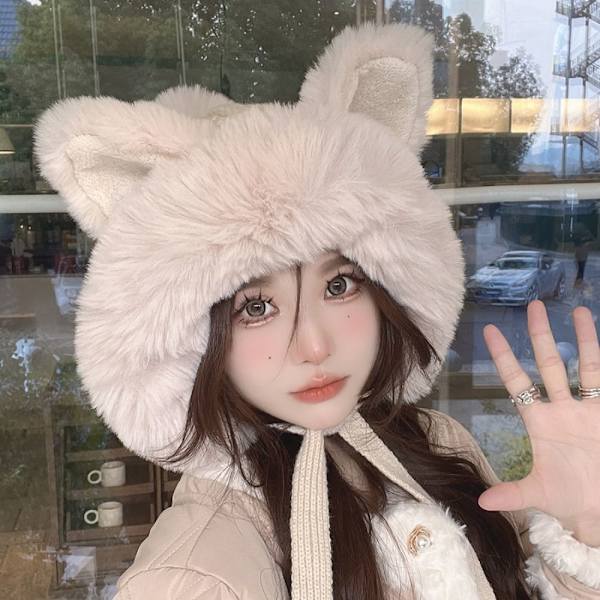 Trapper Hat Öronlappshuv BEIGE beige