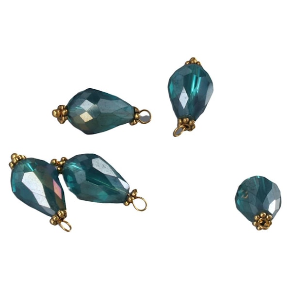 Krystal Charms Teardrop Krystal Charms Facet Teardrop