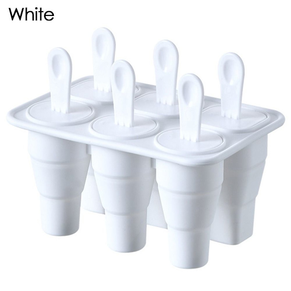Fold Ice Grid Silikonform HVIT White