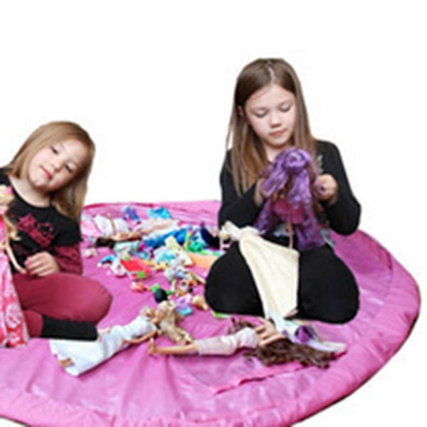 Lelumaton säilytyspussi Lelujen säilytyspussi PINK M Pink M