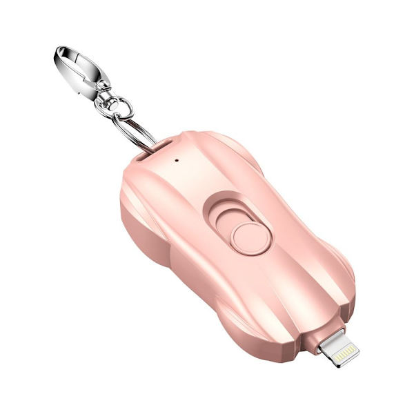 Bærbar Power Bank-nødoplader PINK TIL IPHONE Pink for iPhone