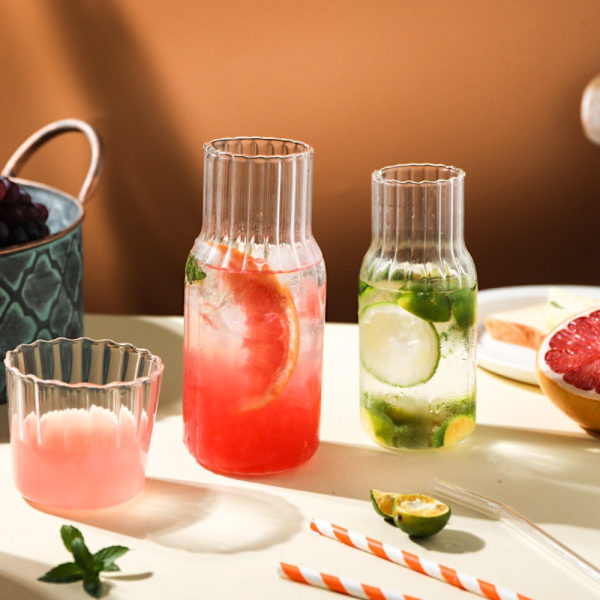 400ml/600ml Glasvandflaskesæt Glasgryde 600ML 600ml