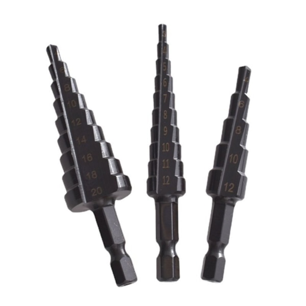 Step Drill Twist Bit Pagoda Drill