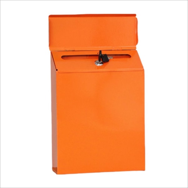 Postkasse Brev Opbevaringskasse ORANGE Orange