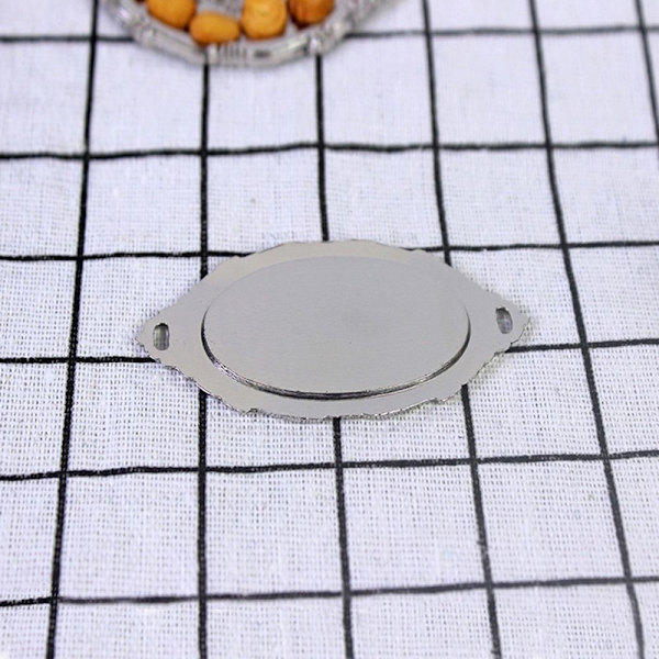 Mini Madbakke Mini Madtallerken Dukkehusindretning 2Pcs