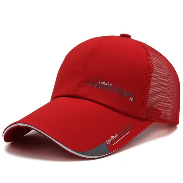 Justerbar baseball cap Trucker lue HVIT white
