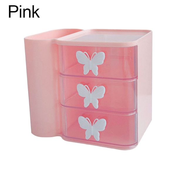 Stationär case Diverse förvaringsbox ROSA Pink