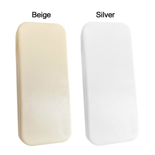 Brilletaske Opbevaringsboks SØLV silver