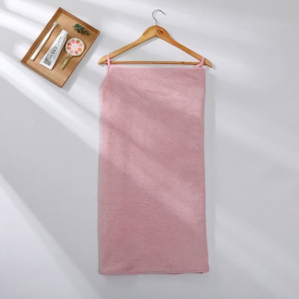 Bærbart badehåndkle Badehåndkle ROSA Pink
