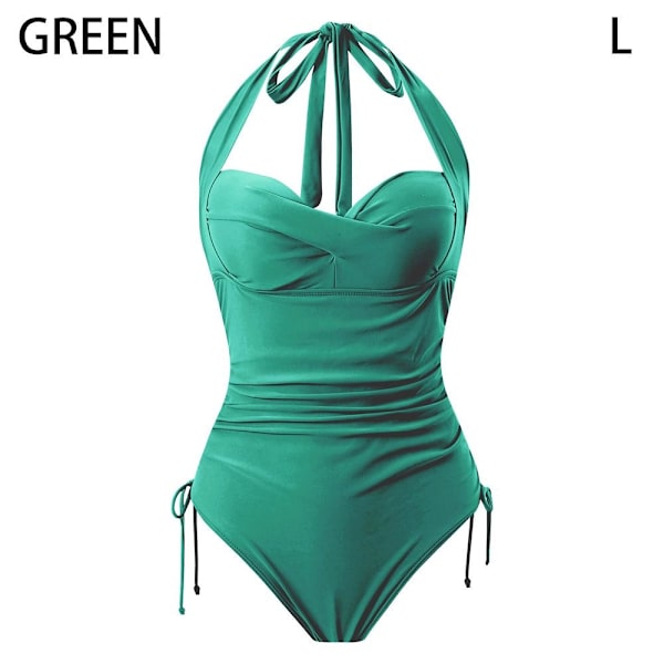 Uimapuku Yksiosainen uimapuku GREEN L green L