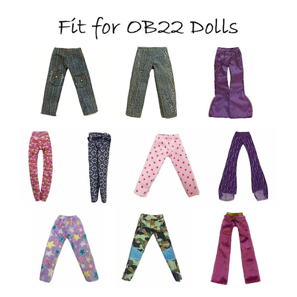 Floral Jeans Nahkahousut 2 2 2