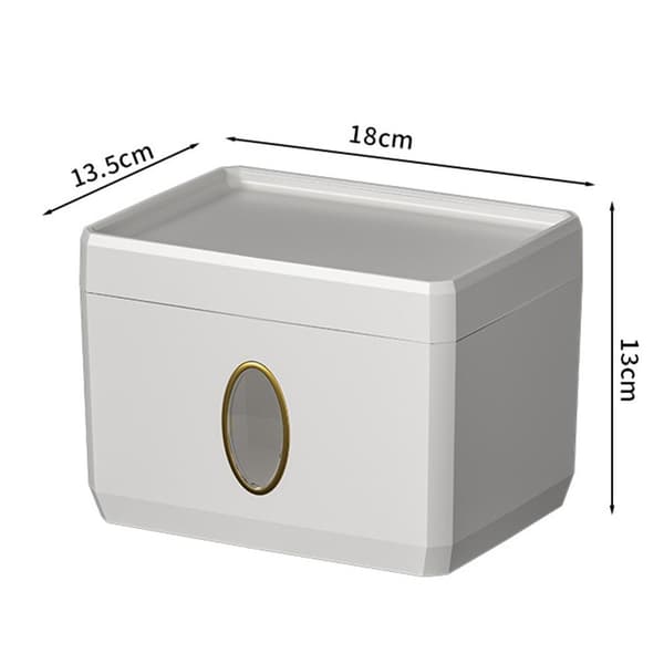 Toalettpapirholder Tissue Box HVIT White