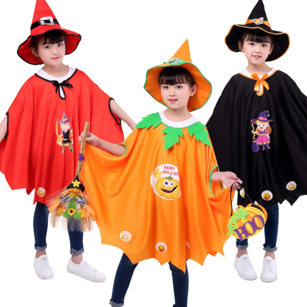 Pumpkin Cloak Wizard Capes 04 04 04