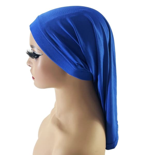 Elastisk pandebånd Cap Satin Head Wrap LYS GRÅ light grey