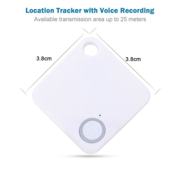 Pet Locator Finder GPS Tracker HVID white