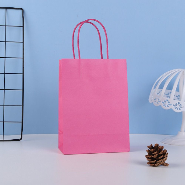Paperiset juhlakassit Candy Bag ROSE RED rose red