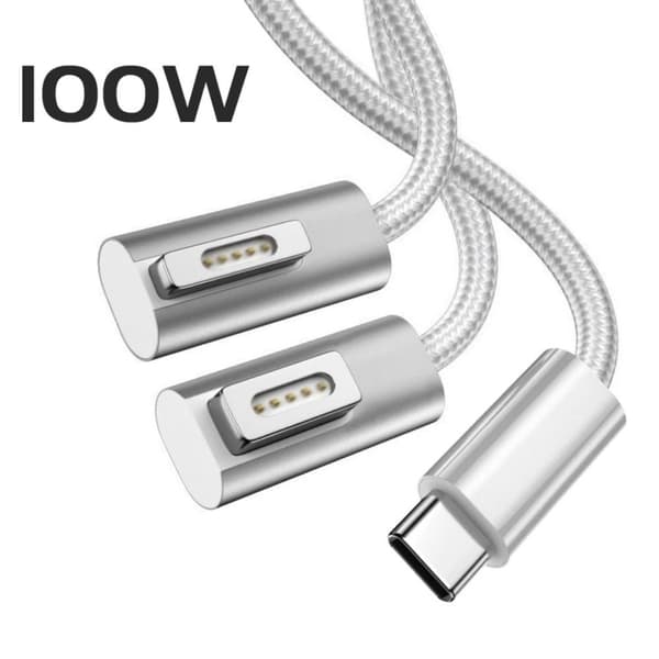 Hurtigopladningskabel USB Type-C til Magsafe 1 2 til Magsafe 2 T
