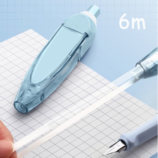 4 stk Press Correction Tape Correction Tape White Out Corrector 4pcs