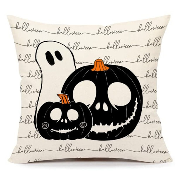 45 cm Halloween-tyynyliina Pellava case 04 04 04