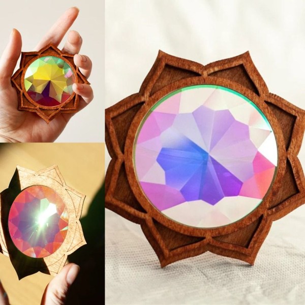 Sun Catchers handmålat glas B B B