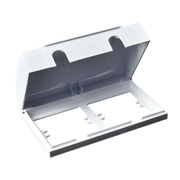 Switch Cover Sockel Vattentät Box VIT white
