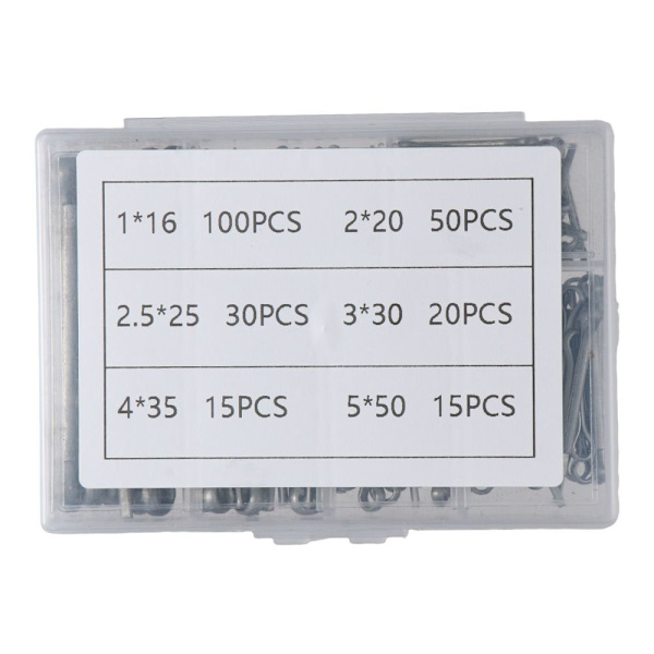 230 stk Splinter Sortiment Kit Clip Pins