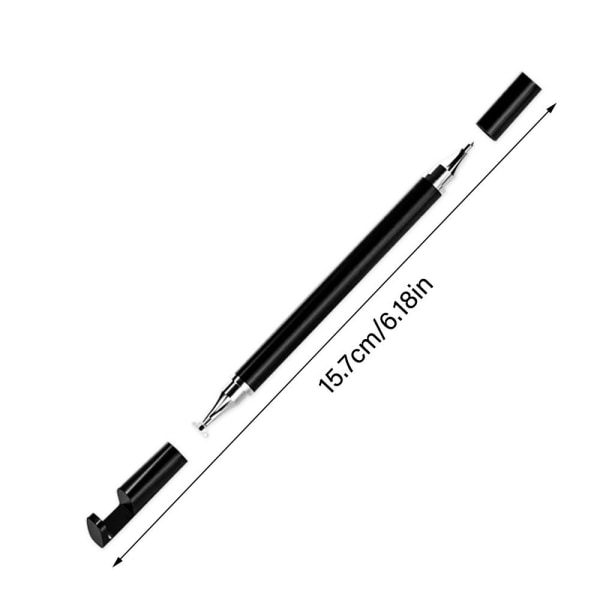 4 STK Stylus Pen Skjerm Touch Pen SORT 2-IN-1 2-IN-1 Black 2-in-1-2-in-1