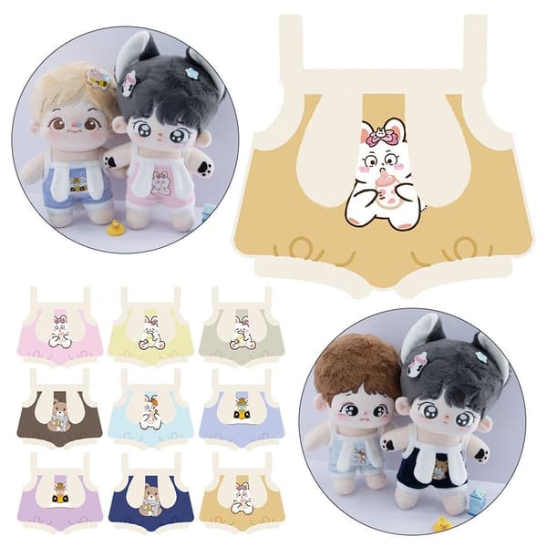 Handgjorda Jumpsuits Bomull Cartoon Rompers 2 2 2