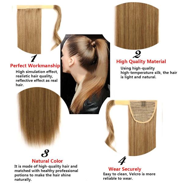 23,6&quot; Wrap Around Ponytail Hair Synthetic Extensions TYP 2 Type 2