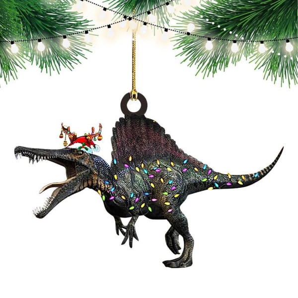 Jul Dinosaur Ornament Juletræ Dinosaur Pendant 1 1 1