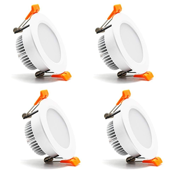 4st Retrofit Downlight Dimbar LED Infälld Belysning Led