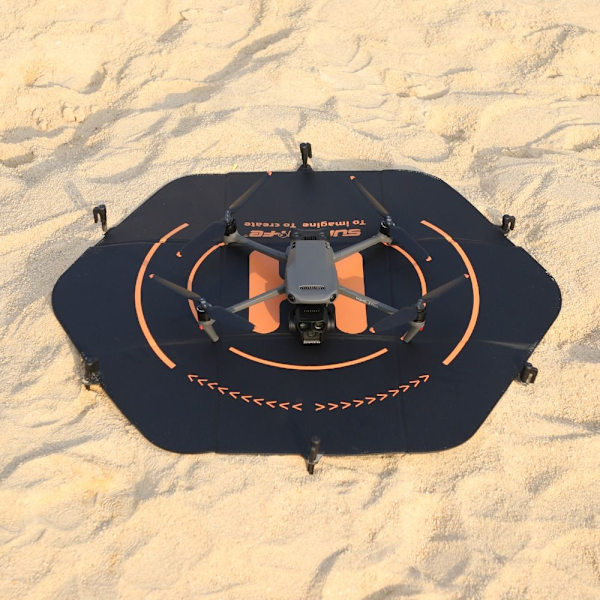 Drone Landing Pad Foldebart forklæde Takeoff og Landing Pad 80cm