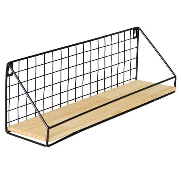 Wall Organizer Hylde Opbevaringsskab Organizer BLACK S S Black S-S