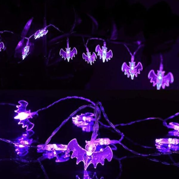 Halloween LED String Light Skeletons Lights 3 3 3