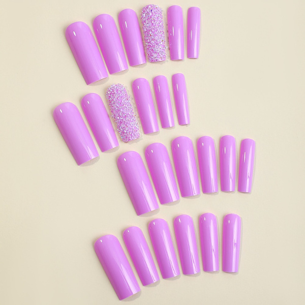 French Fake Nails Ballerina False Nail XB-70-63 XB-70-63 XB-70-63