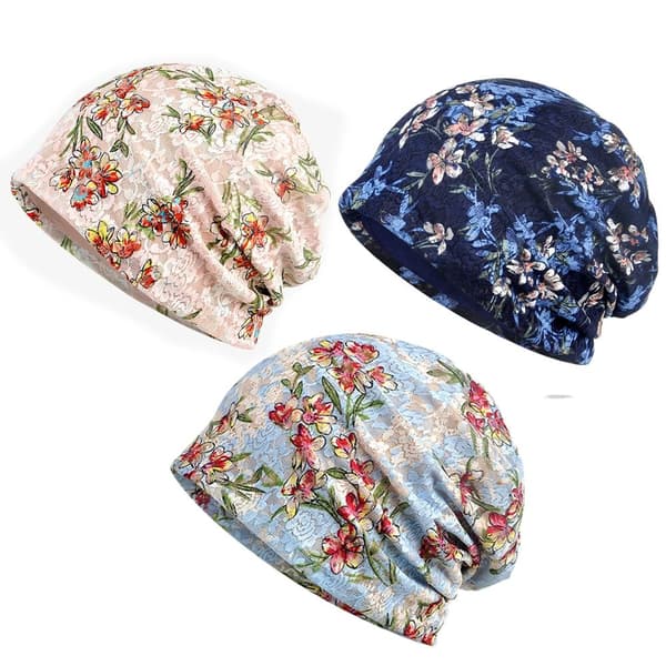 Dame Hat Head Wrap MØRKEBLÅ dark blue