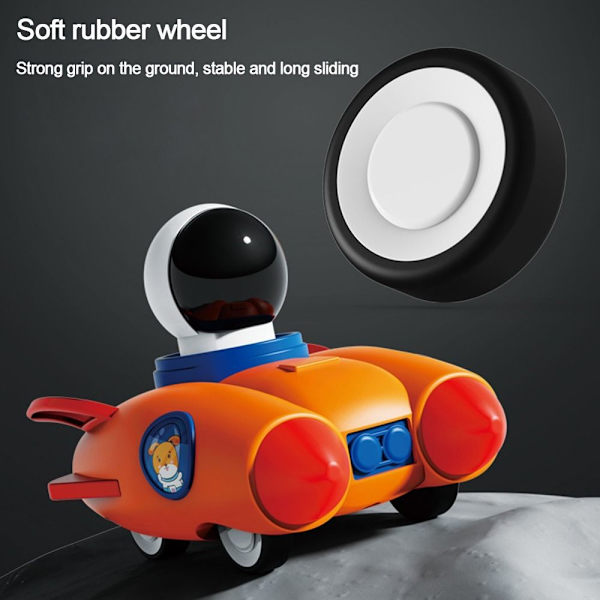 Avaruussukkula Rocket Press Rocket Car RED red