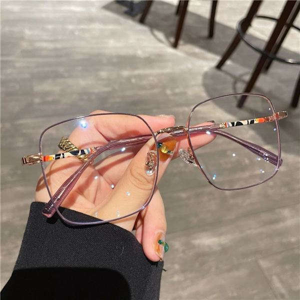 Anti-Blue Light Lasit Ylisuuret silmälasit ROSE GOLD ROSE GOLD Rose gold