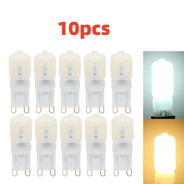 10X Lyspære Dimbar pære 3WWARM LYS VARMT LYS 3Wwarm light