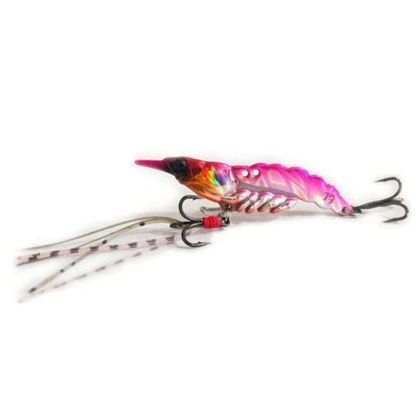 2st Räklurar Minnow Fiskedrag ROSA 11G pink 11g