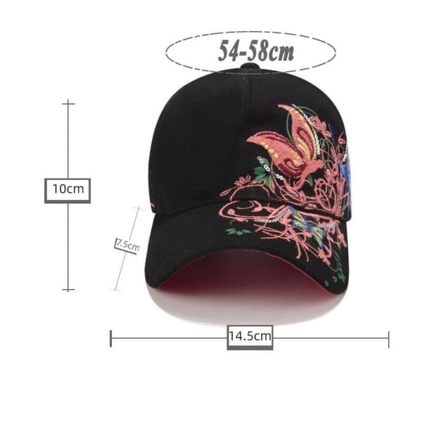 Butterfly cap Peaked Hap 01 01 01