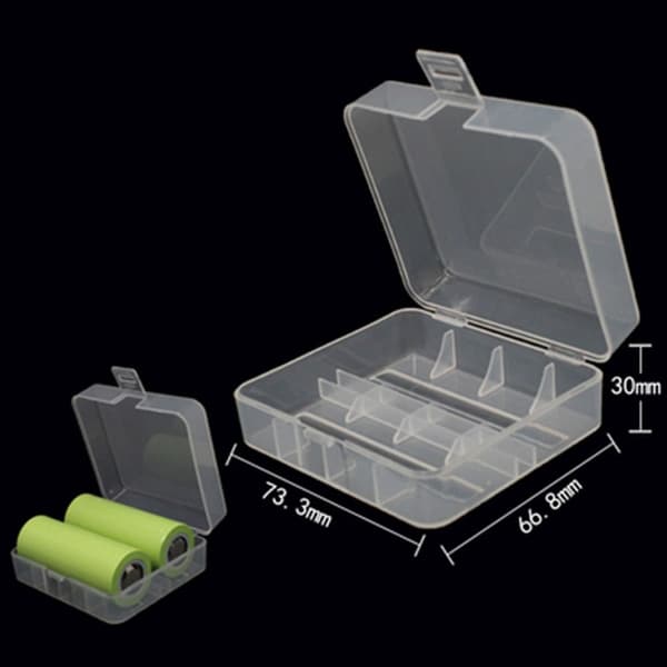 2 Batterikasse Batteriholder Opbevaring 2 2 2