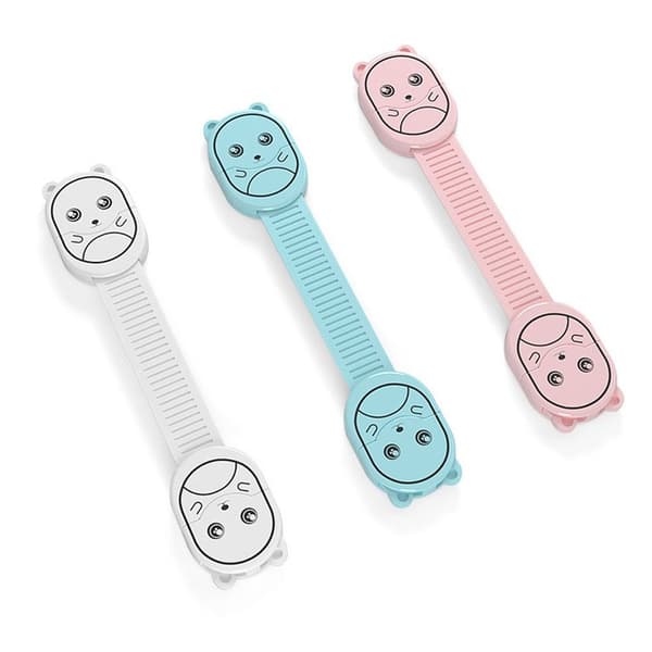 Skåpdörrlås Kylskåpslås BLÅT Blue