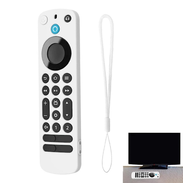 Fjernkontroll Protector Silikonetui HVIT white