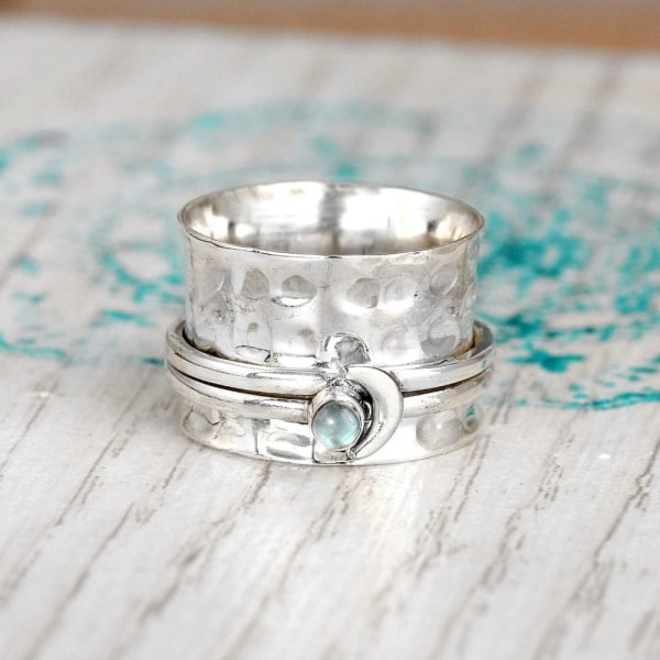Månen Ring Vendbar Ring 9 9