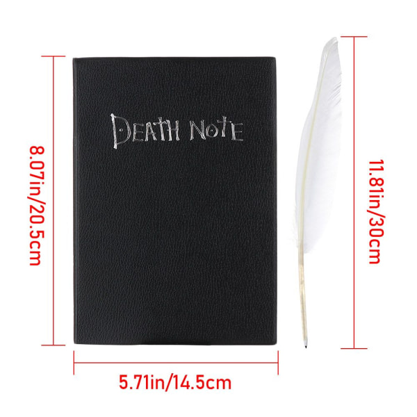 Anime Death Notebook Set Set 1